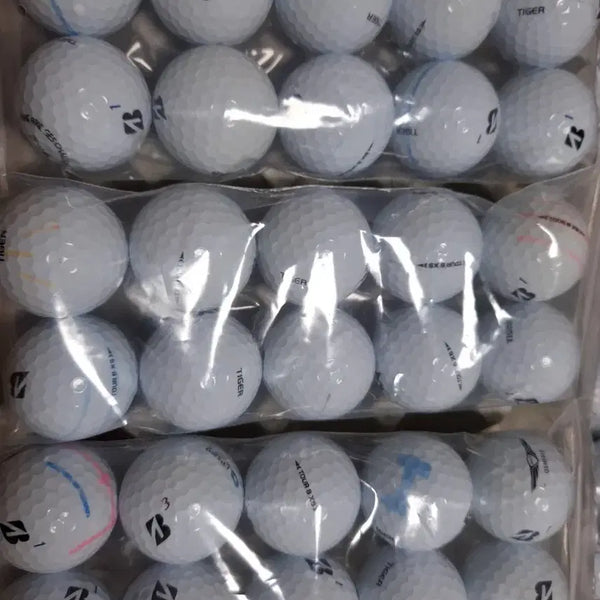 [BUNJANG] Bridgestone TOUR B XS 50 Used Golf Balls (Tiger Marking) / 브리지스톤 타이거 TOUR B XS 50알 마킹 로스트볼