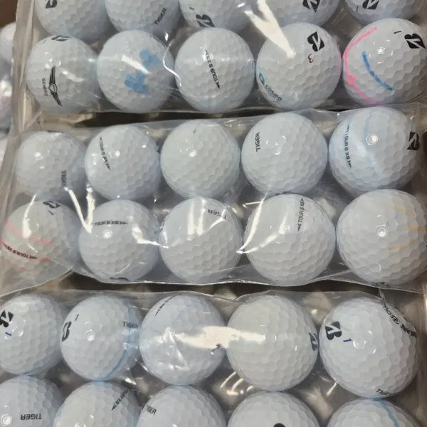 [BUNJANG] Bridgestone Tiger Tour B XS 50 Marked Golf Balls / 브리지스톤 타이거 투어비XS 50알 마킹로스트볼
