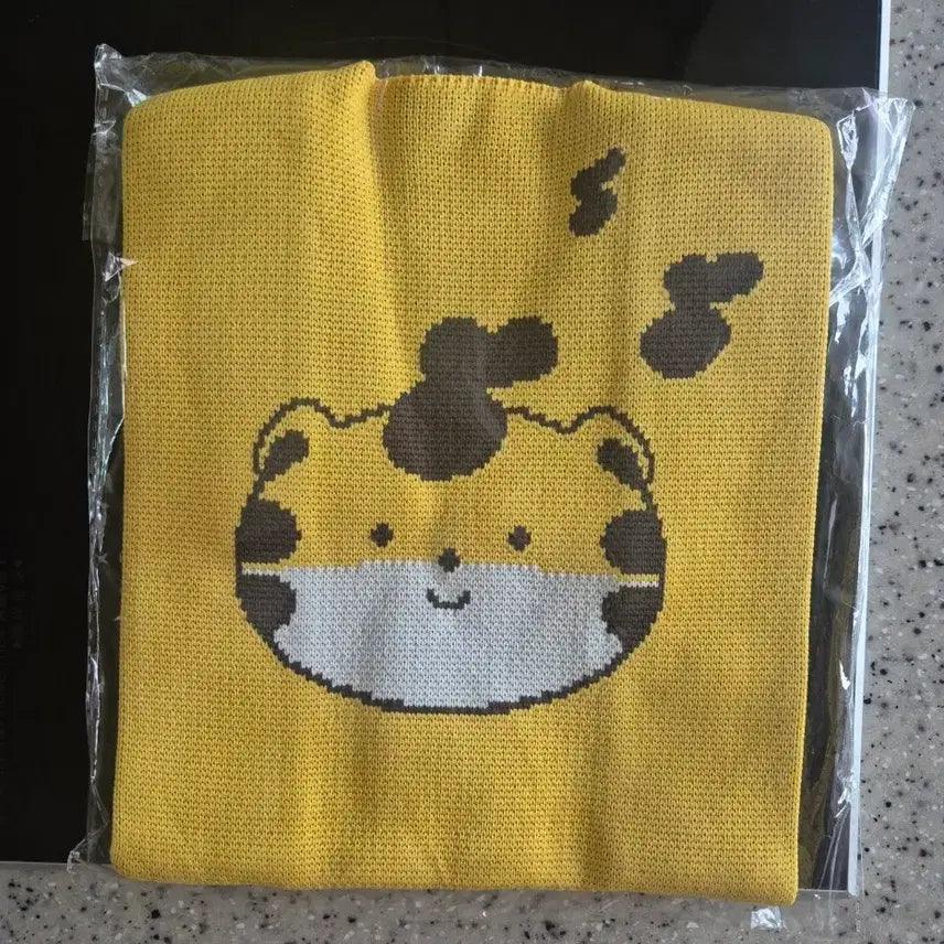 [BUNJANG] Tiger Mini Knit Eco Bag / [새상품] 귀여운 호랑이 미니 니트백 에코백