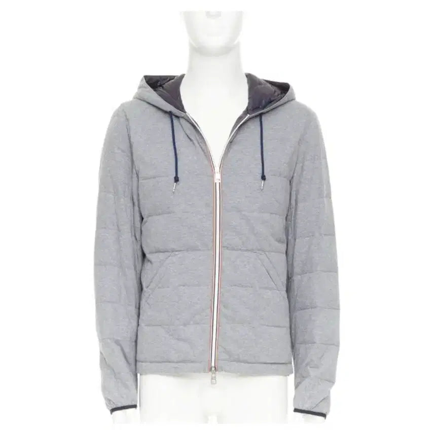 [BUNJANG] Moncler LEFORT Down Puffer Jacket Grey Size 2 / 몽클레어 LEFORT 다운패딩 그레이 2사이즈