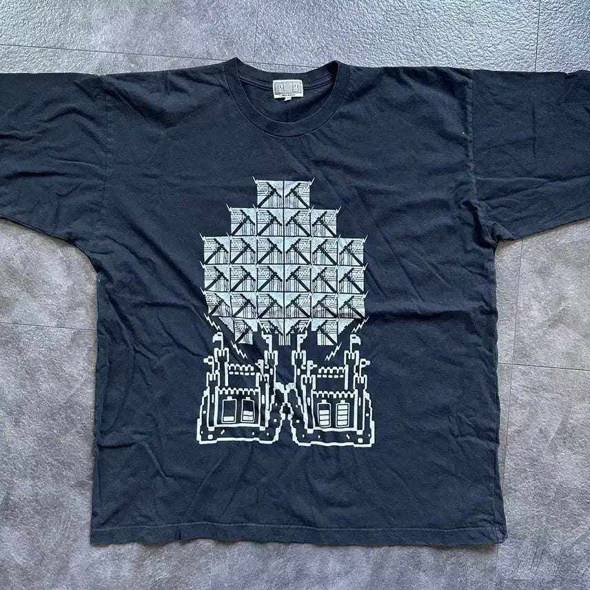 [BUNJANG] Carve MT Box Fit T-Shirt / 카브엠트 박스핏 티셔츠