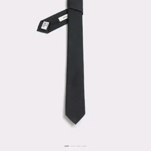 [BUNJANG] Pottery Wool Slim Tie Dark Grey / 포터리 울 슬림 타이 다크그레이 free
