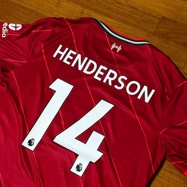 [BUNJANG] Liverpool 21-22 Home Jordan Henderson Jersey / 21-22 리버풀 홈 조던 헨더슨 유니폼 정품 국내XL