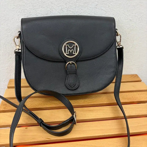 [BUNJANG] Metropolis Leather Crossbody Bag / 메트로시티(크로스백)