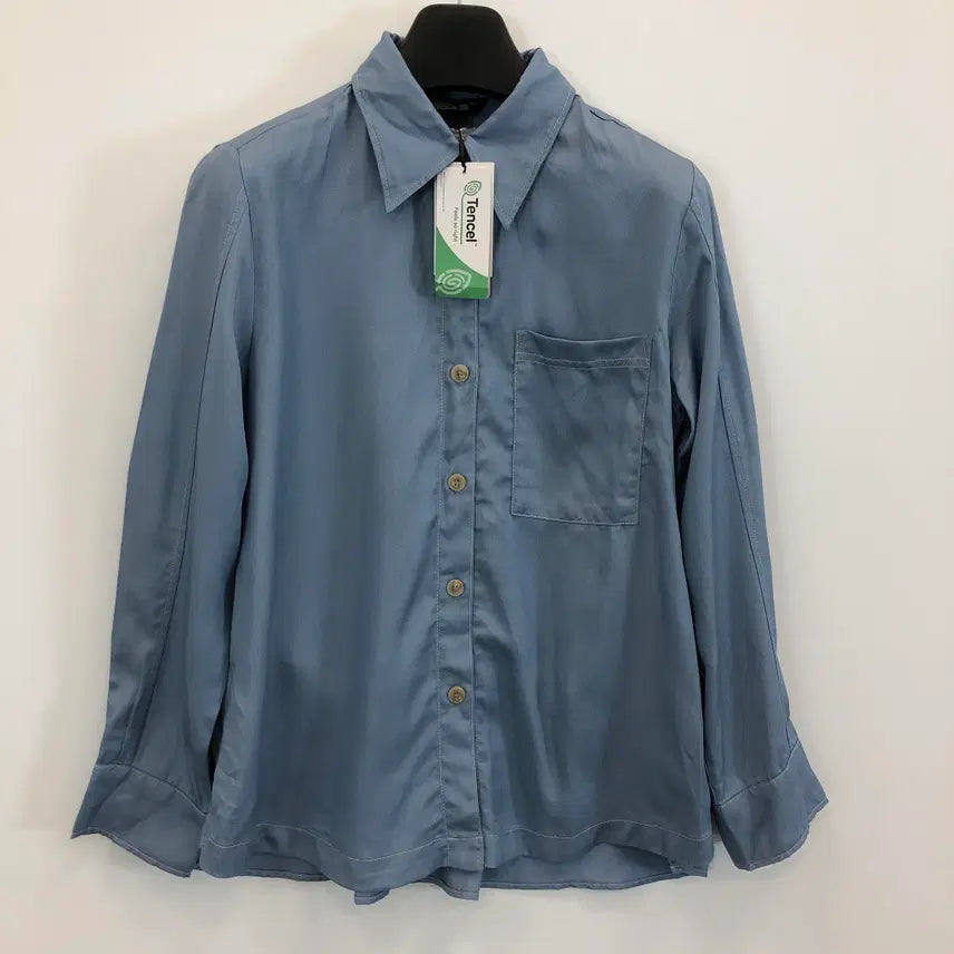 [BUNJANG] RCOLLECTION Lyocell 100% Overshirt Blue (Size 55) / RCOLLECTION (새상품) 리오셀 100% 오버셔츠  55