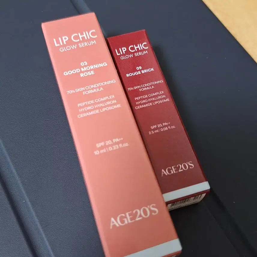 [BUNJANG] Age 20's Age20's Lip Chic Glow Serum (Shade 3 & 9) / 에이지투웨니스 에이지20 립시크 글로우 세럼 3호