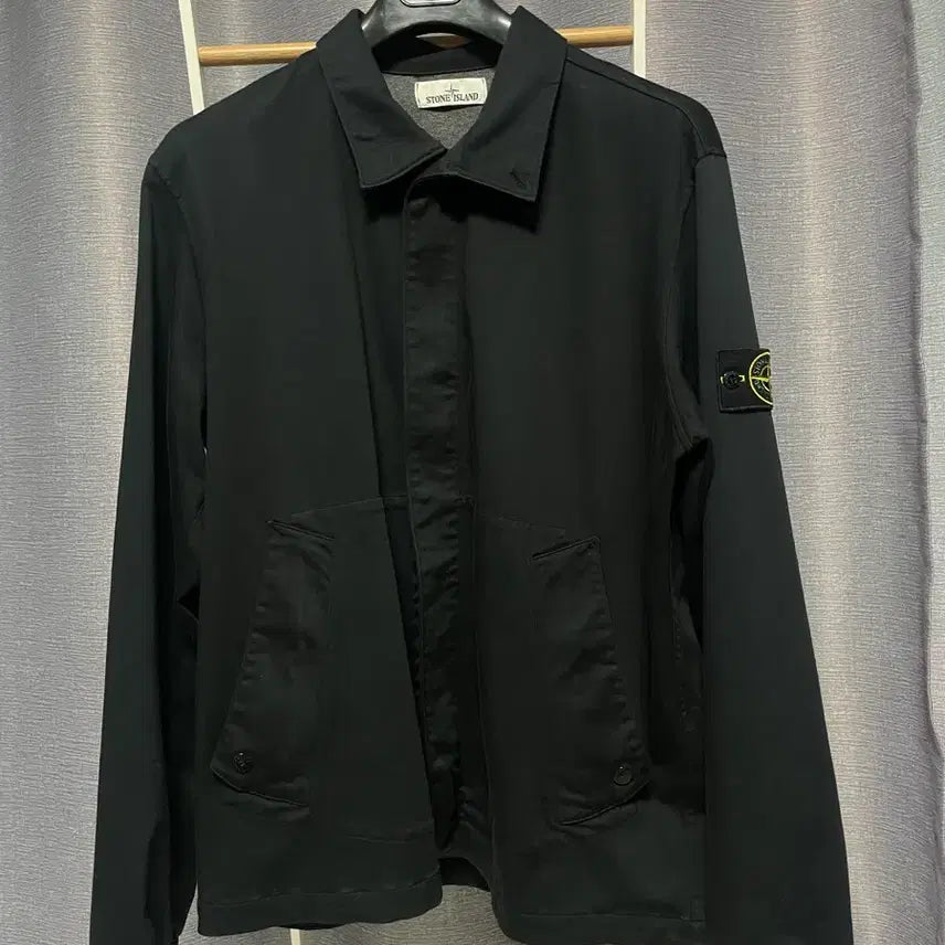 [BUNJANG] Stone Island Patch Overshirt / ( L ) 스톤아일랜드 와펜 패치 오버셔츠 백화점판