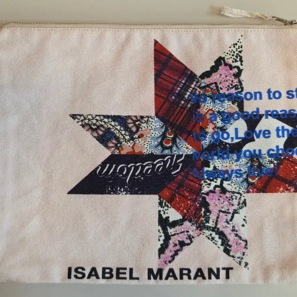 [BUNJANG] Isabel Marant Canvas Pouch / 이자벨마랑 파우치