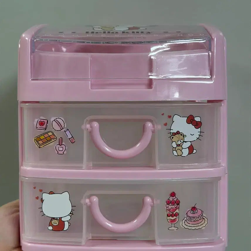 [BUNJANG] Hello Kitty 3-Tier Drawer Storage / 헬로키티 3단 서랍장 [일본정품 새상품]
