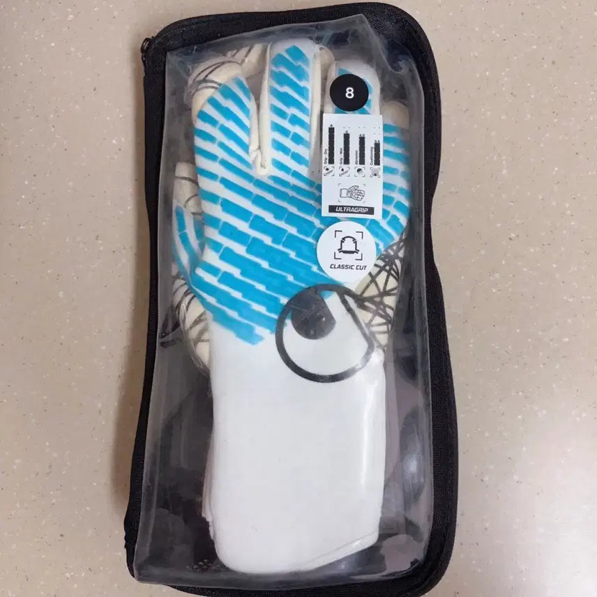 [BUNJANG] Uhlsport Cybertek Ultra Grip Goalkeeper Gloves Size 8 / [8호] 울스포츠 사이버텍 울트라 그립 팝니다
