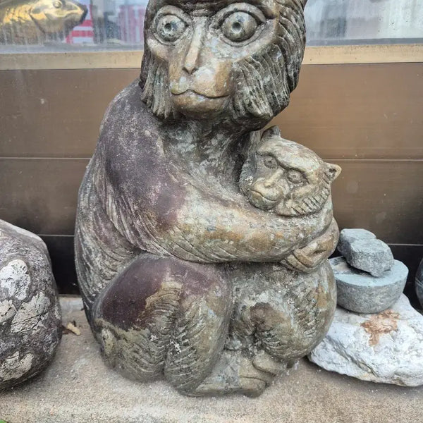[BUNJANG] Rare Scholar's Rock Sculpture Monkey / 희귀한수석조각 원숭이40    20   27 센치 2명이동