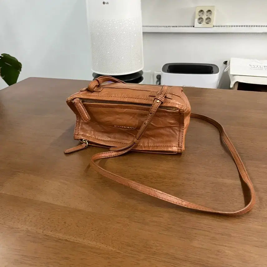 [BUNJANG] Givenchy Pandora Leather Small 2-Way Bag / 지방시 판도라 레더 스몰 2-Way