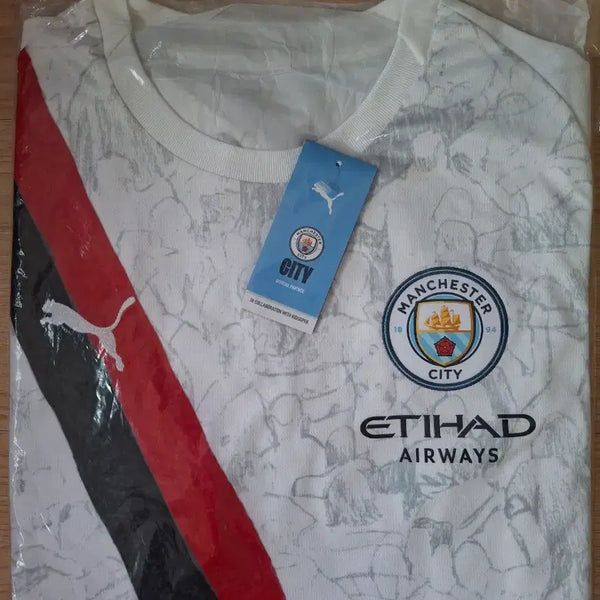 [BUNJANG] Puma KidSuper Manchester City 2025 Club World Cup Jersey (L) / 푸마 키드슈퍼 맨시티 축구 유니폼 L 새상품
