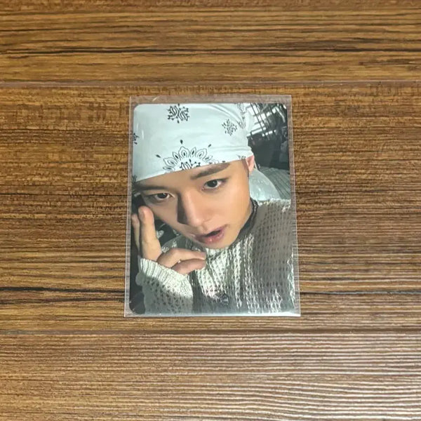 [BUNJANG] Park Jihoon Reflect Album Bandana Photocard / 박지훈 리플렉트 앨범 반다나 포카 포토카드 굿즈