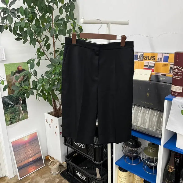 [BUNJANG] Rochas Half Slacks Size 42 / 로샤스 하프 슬랙스 42