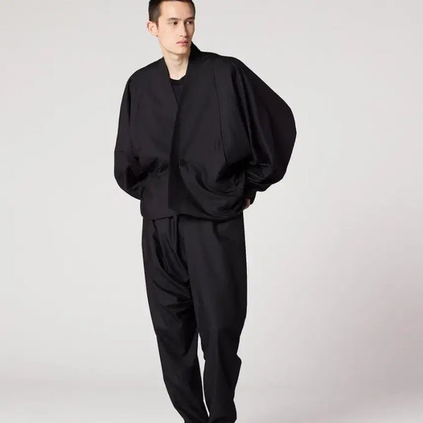 [BUNJANG] Issey Miyake IM MEN Swing Pants Black Size 2 / 이세이 미야게 IM MEN 스윙팬츠 블랙