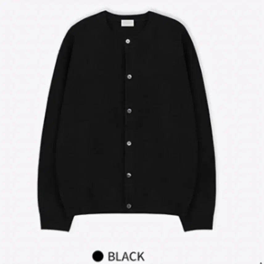 [BUNJANG] Hughes Nest Round Cardigan M Black / 휴즈네스트 라운드 가디건M 새제품