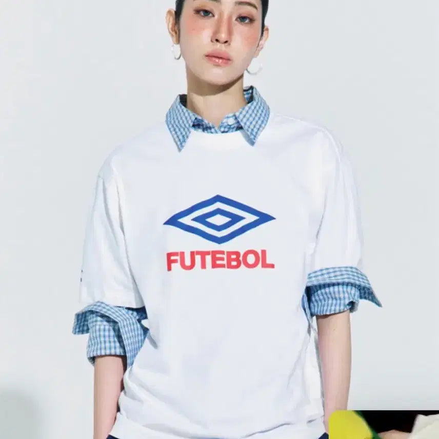 [BUNJANG] Umbro HBL Football Pucho Bow Basic Short Sleeve T-shirt White XL / 원가이하 / 엄브로 HBL 풋볼 푸치보우 베이직 반팔 티셔츠 화이트 XL