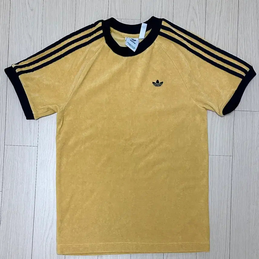 [BUNJANG] Adidas Terry 3-Stripe Short Sleeve T-Shirt / 아디다스 originals cali tee 테리 반팔