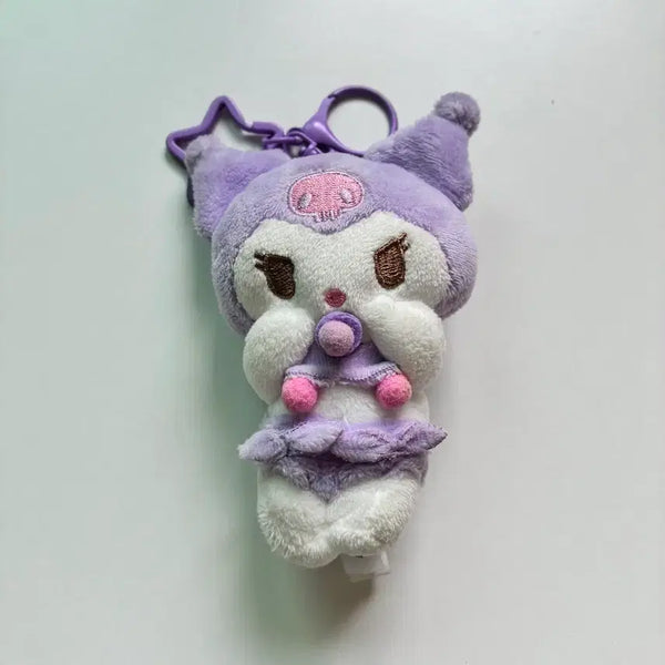 [BUNJANG] Kuromi Baby Plush Keychain / 아기 쿠로미 인형 키링