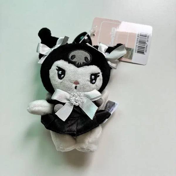 [BUNJANG] Kuromi Ribbon Plush Keychain / 리본 쿠로미 인형 키링