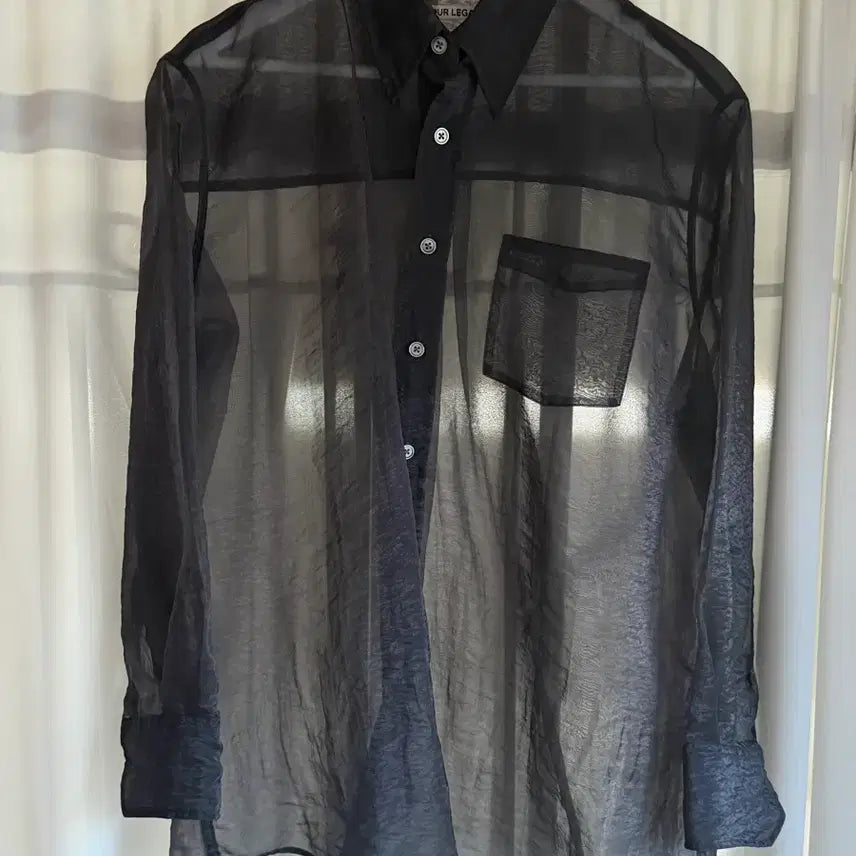 [BUNJANG] Our Legacy Organza Sheer Shirt / 아워레가시 오간자 시스루 셔츠