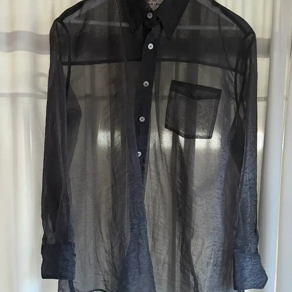 [BUNJANG] Our Legacy Organza Sheer Shirt / 아워레가시 오간자 시스루 셔츠