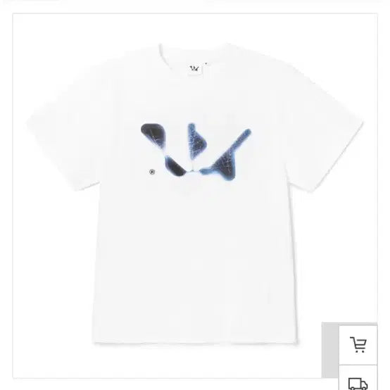 [BUNJANG] WOODZ Cho Seung Youn OHTOD T-Shirt White L / 우즈 조승연 오오타드 아이스 로고 반팔 화이트 뼈티 L