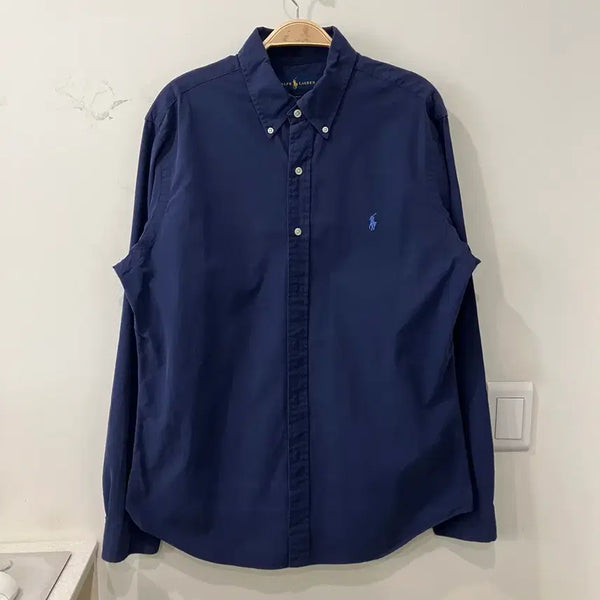 [BUNJANG] Polo Ralph Lauren Navy Shirt / 183 폴로 네이비 셔츠