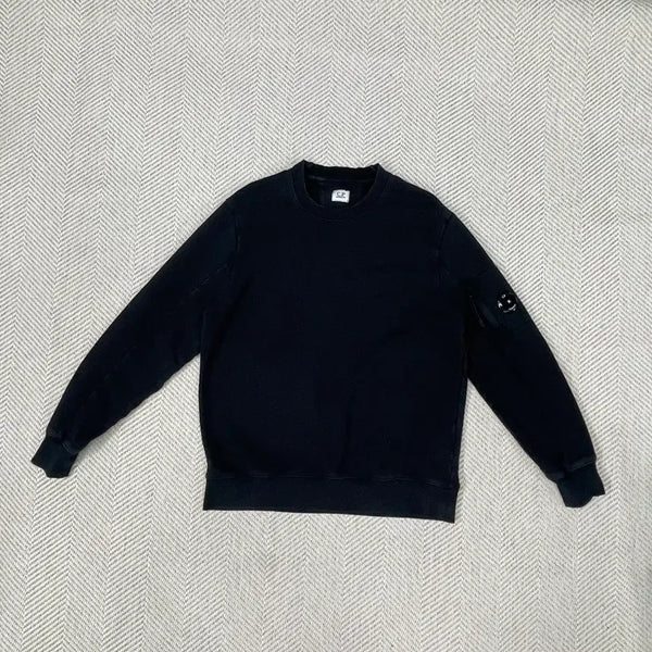 [BUNJANG] CP Company Lens Logo Sweatshirt / CP컴퍼니 렌즈 와펜 맨투맨