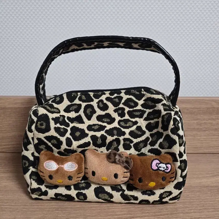 [BUNJANG] Mini Leopard Print Pouch Bag / 미니 호피 파우치 가방 새상품