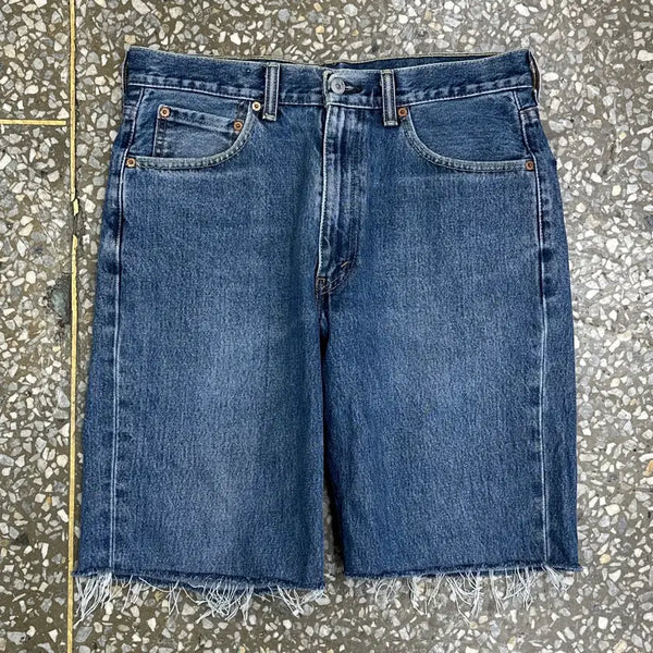 [BUNJANG] Levi's 550 Cut-Off Denim Shorts Size 34 / 리바이스 550 컷오프 데님 쇼츠 34
