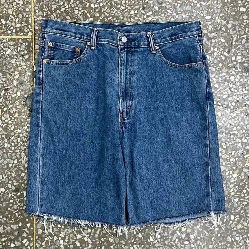 [BUNJANG] Levi's 550 Cut-Off Denim Shorts - Size 36 / 리바이스 550 컷오프 데님 쇼츠 36