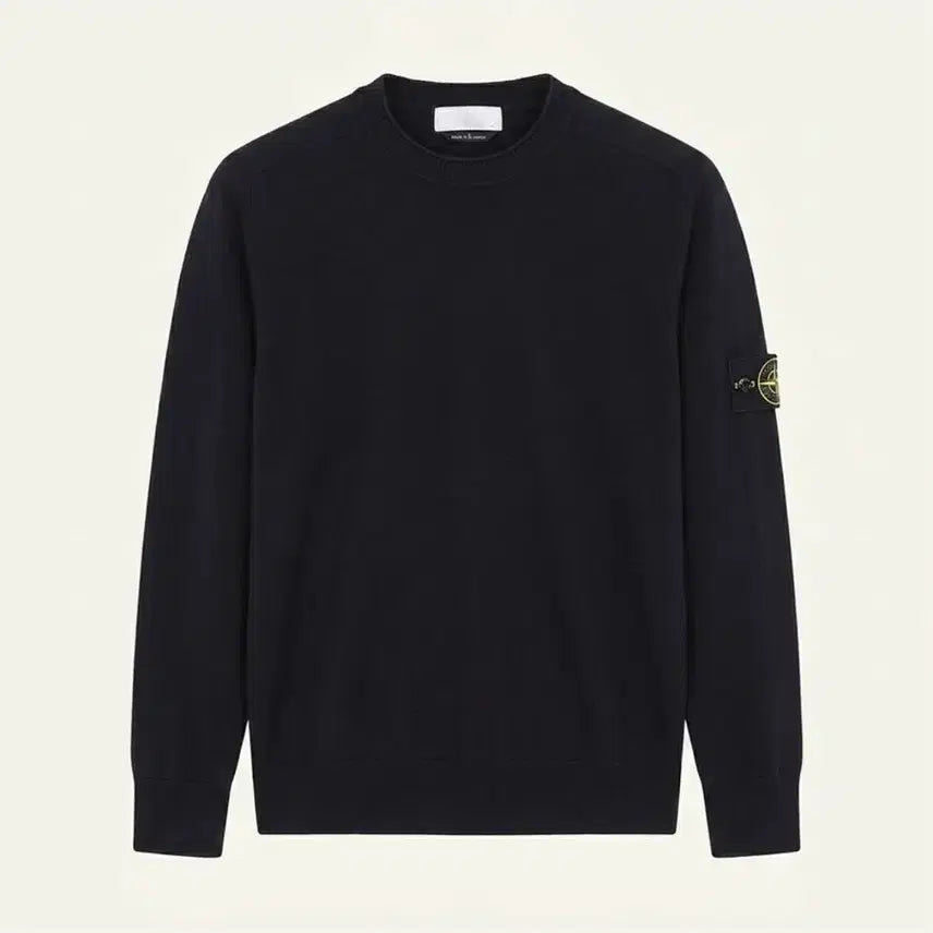 [BUNJANG] Stone Island Wool Knit Black XL / 스톤아일랜드 울 니트 블랙 (XL)