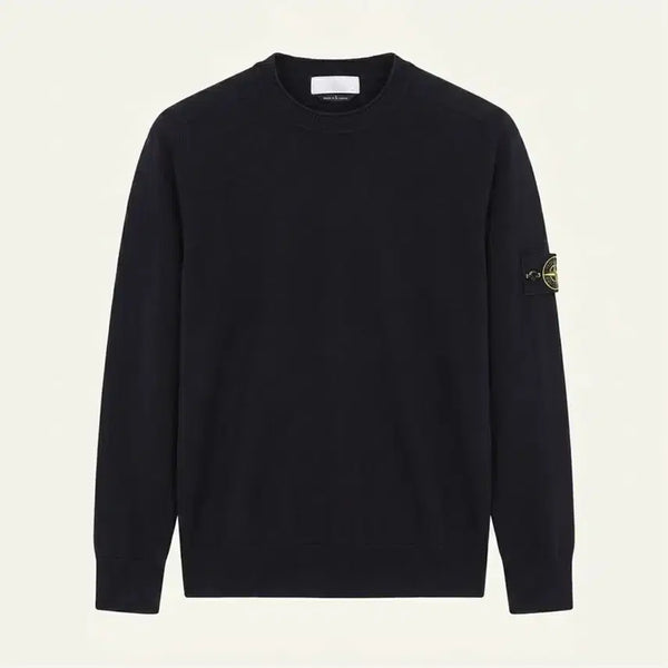 [BUNJANG] Stone Island Wool Knit Black XL / 스톤아일랜드 울 니트 블랙 (XL)