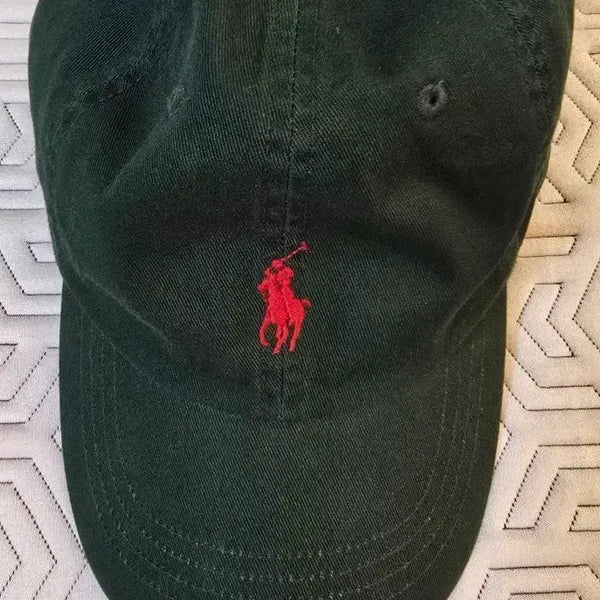 [BUNJANG] Polo Ralph Lauren Hat Dark Green / 폴로 랄프로렌 모자 짙은녹색