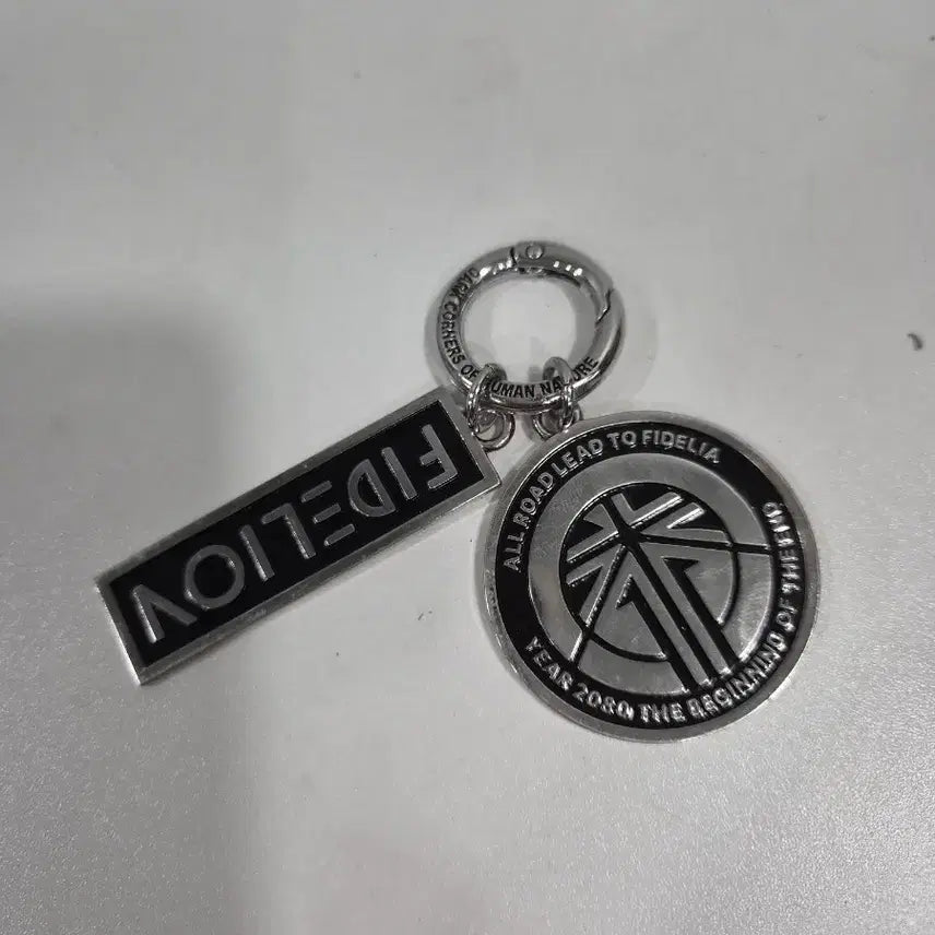 [BUNJANG] Fidelion Post-Apocalypse Metal Keyring / [한정판] 포스트 아포칼립스 메탈 키링 / 피델리온 메달 가방고리