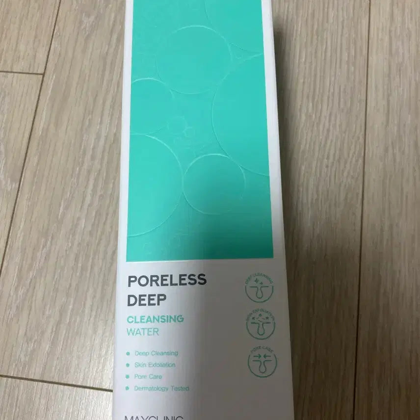 [BUNJANG] Maxclinic Poreless Deep Cleansing Water / 맥스클리닉 포어리스 딥 클렌징 워터