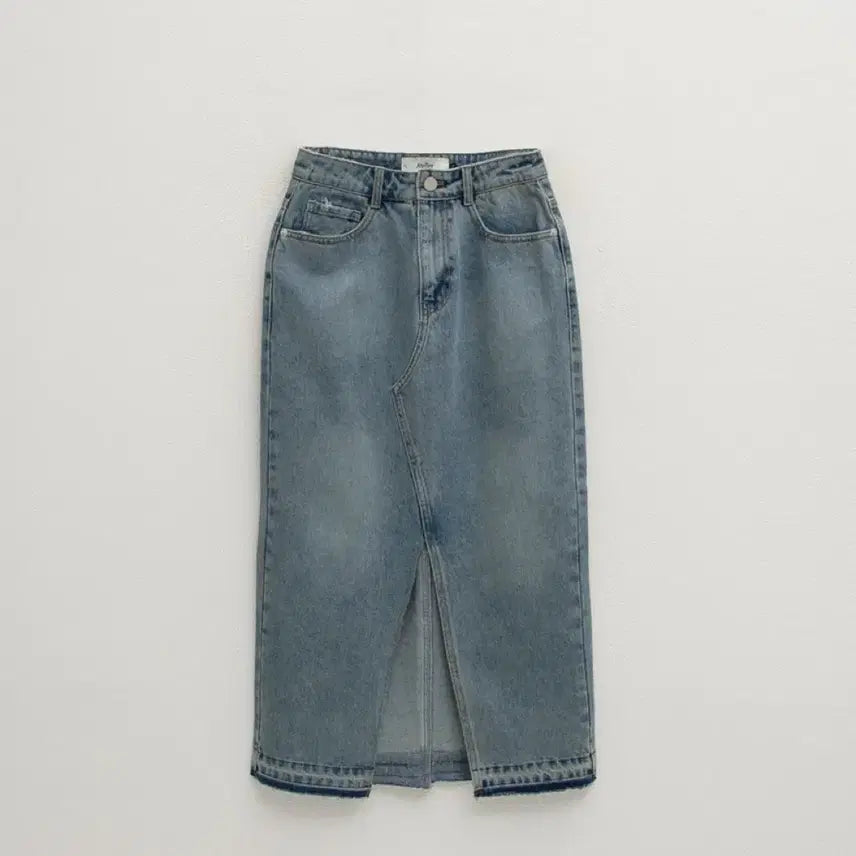 [BUNJANG] Atelier Nain Aaron Set-up Long Denim Skirt / Atelier Nain 아틀리에 나인 아론 셋업 롱 데님 스커트