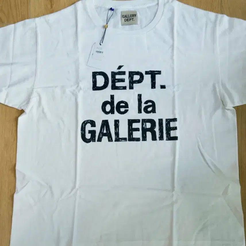 [BUNJANG] Gallery Dept Moody T-shirt White / 갤러리 뎁트 무디 반팔 티셔츠 화이트