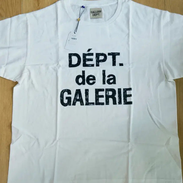 [BUNJANG] Gallery Dept Moody T-shirt White / 갤러리 뎁트 무디 반팔 티셔츠 화이트