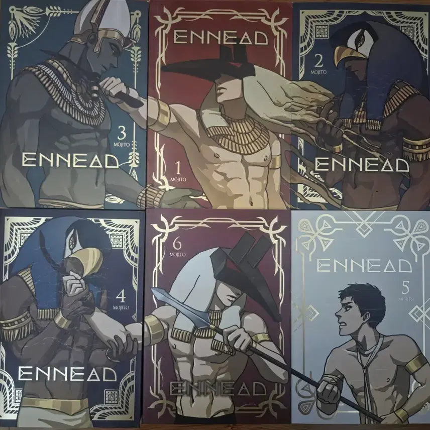 [BUNJANG] Ennead Complete Set Volumes 1-6 / 급처!)엔네아드 단행본 1~6 일괄