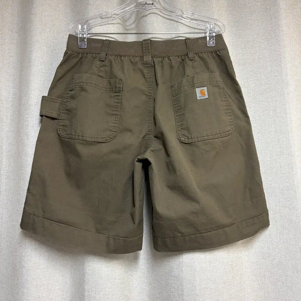 [BUNJANG] Carhartt 103040 Ripstop Carpenter Work Shorts Khaki W31 / 칼하트 103040 립스탑 카펜터 워크 쇼츠 카키 W31