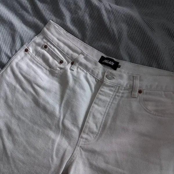[BUNJANG] Palace Rabbit White Denim Jeans 30 / [팔라스] 래빗 화이트 데님 30