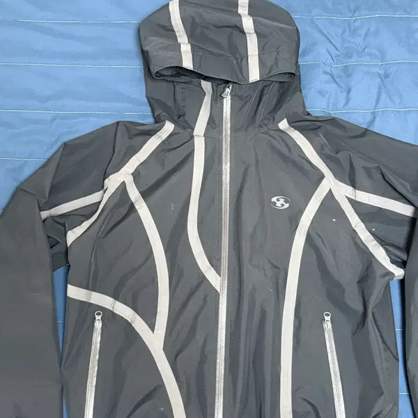 [BUNJANG] Sansan Gear Windblock Jacket Black / 산산기어 윈드블록 자켓 블랙