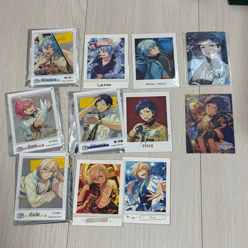 [BUNJANG] Ensemble Stars Fine Yuzuru Toru Eichi Wataru Acrylic & Pascha Bundle Set / 앙스타 피네 유즈루 토리 에이치 와타루 만남 아크릴 파샤