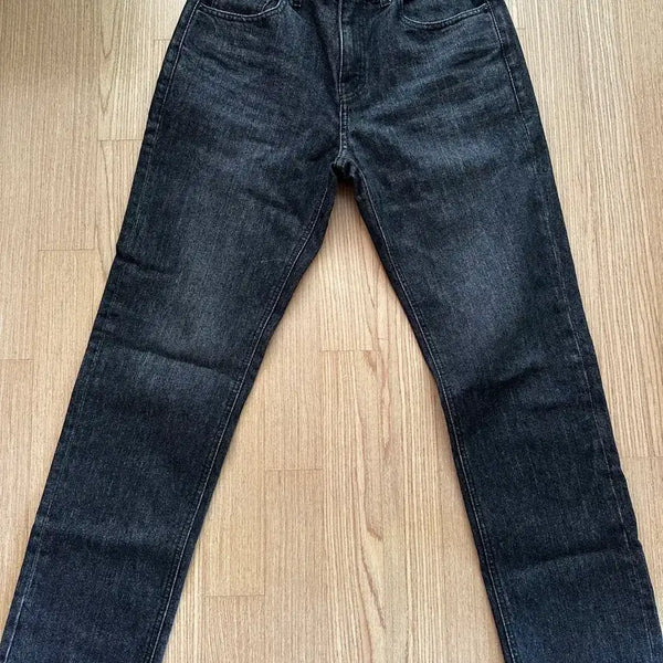 [BUNJANG] Fatalism Black Washing Denim Pants / 페이탈리즘 블랙 워싱 데님 팬츠