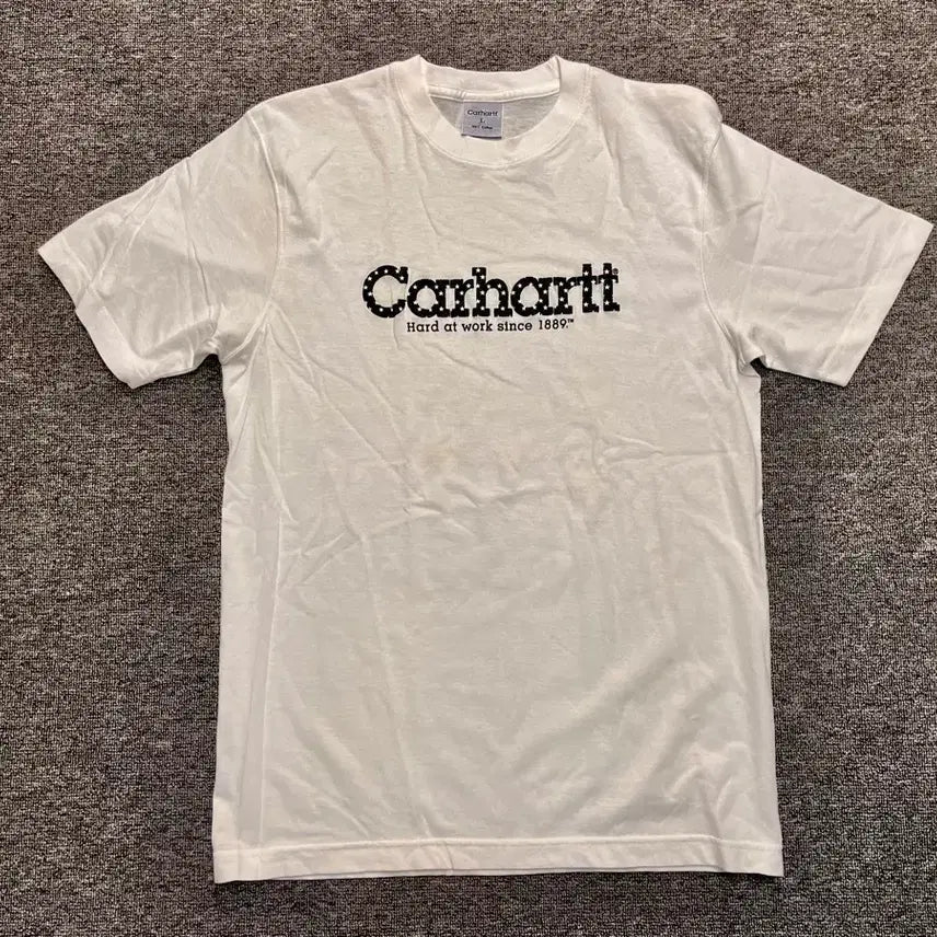 [BUNJANG] Carhartt Logo T-Shirt / [95] 칼하트 로고 반팔티 새제품