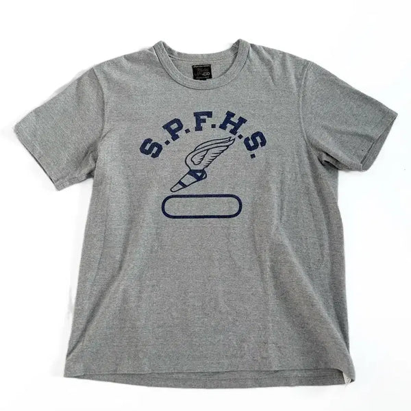 [BUNJANG] The Real McCoy's Joe McCoy S.P.F.H.S Printing T-Shirt / M) 리얼맥코이 조맥코이 S.P.F.H.S 프린팅 티셔츠