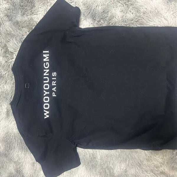 [BUNJANG] Wooyoungmi 24SS Back Logo Short Sleeve T-Shirt Size 44 / 24ss 우영미 백로고 반팔 44